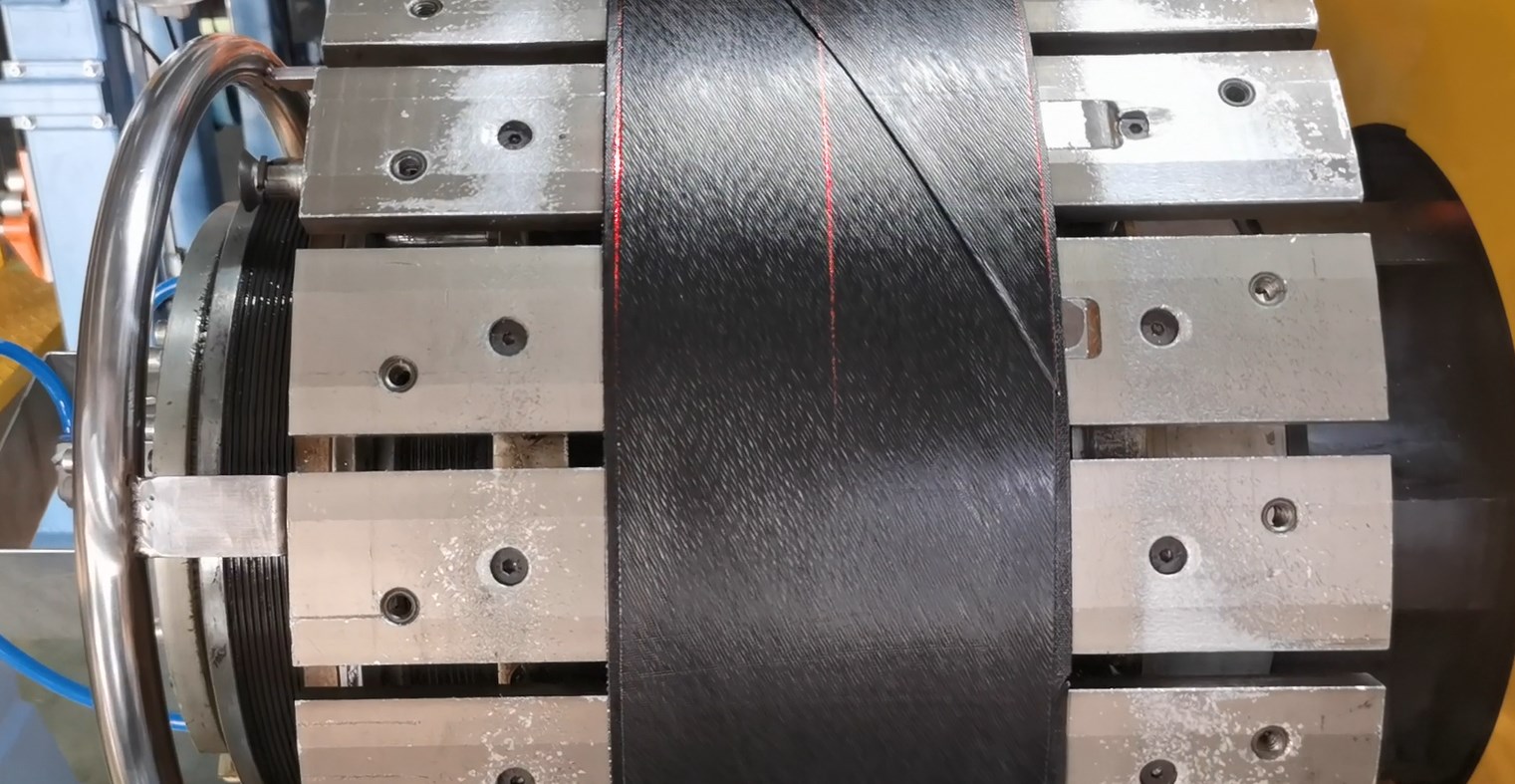 鈦瑪科輪胎一次法成型機(jī)帶束層糾偏系統(tǒng)